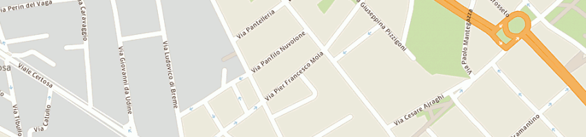 Mappa della impresa pagani marco a MILANO