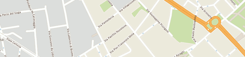 Mappa della impresa autorimessa varesina snc a MILANO