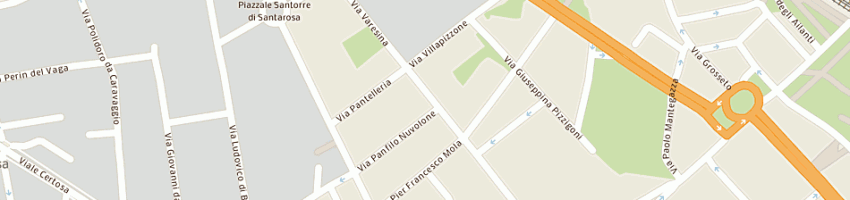 Mappa della impresa sun center sas di ambrosini elena angela e c sas a MILANO