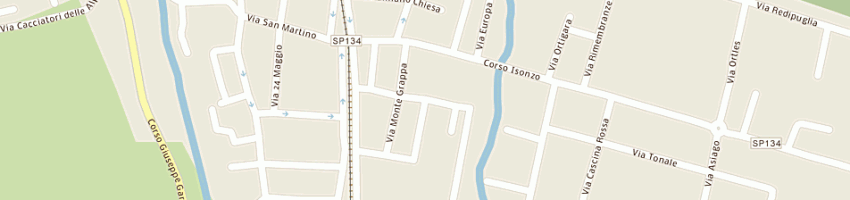 Mappa della impresa ga gessi di gaggiano antonio a SEVESO