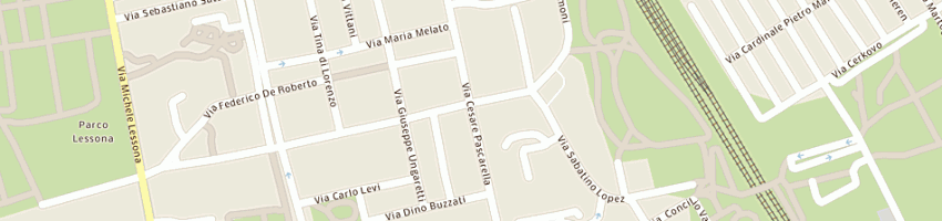 Mappa della impresa savi bruna a MILANO