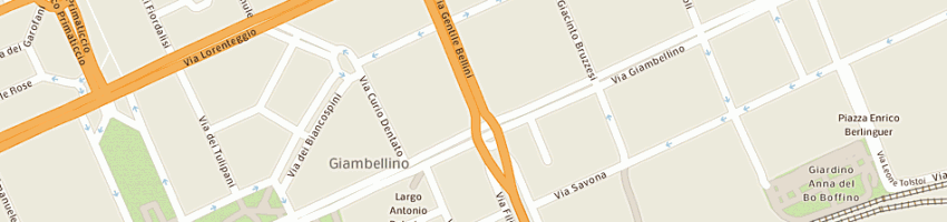 Mappa della impresa bosi cristina a MILANO