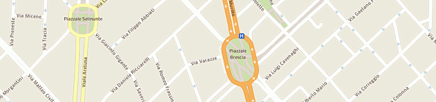 Mappa della impresa manpower spa a MILANO