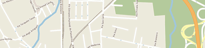 Mappa della impresa gruppo squeri (srl) a SEVESO