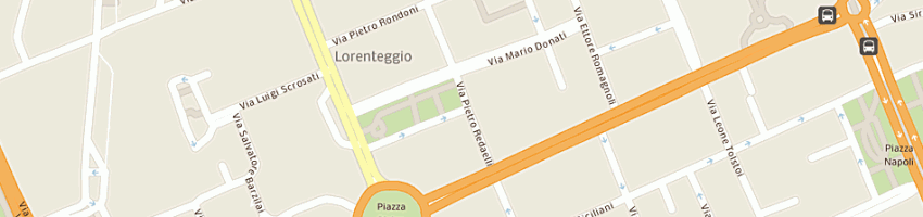 Mappa della impresa mafigraf sas di olivieri mafalda e c a MILANO