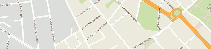 Mappa della impresa casagrande roberta a MILANO