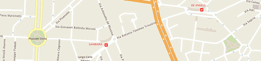 Mappa della impresa salardi marisa a MILANO