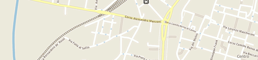 Mappa della impresa tresoldi federico a PAVIA