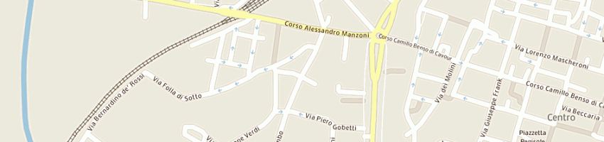 Mappa della impresa grafiche univers di callegari ermanno a PAVIA