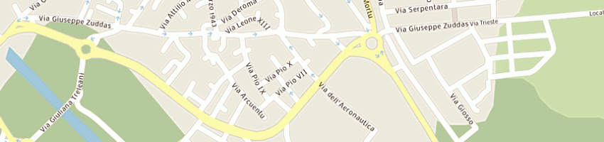 Mappa della impresa frailis antonio a MONSERRATO