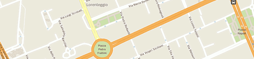 Mappa della impresa impresa edile flli gorgatti srl a MILANO