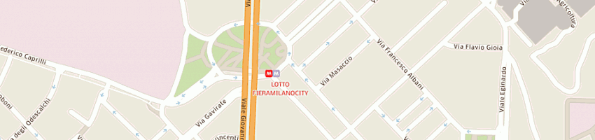 Mappa della impresa multi time srl a MILANO