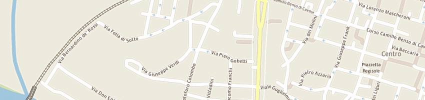 Mappa della impresa pubblico registro automobilistico a PAVIA