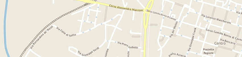Mappa della impresa cultura e comunicazione srl a PAVIA