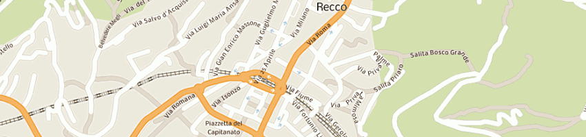 Mappa della impresa capurro a RECCO