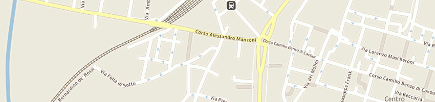 Mappa della impresa broglia anna maria a PAVIA