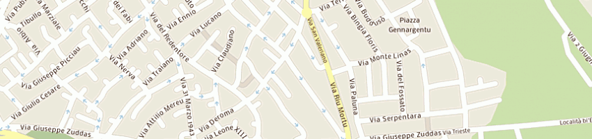 Mappa della impresa de vita maurizio a CAGLIARI