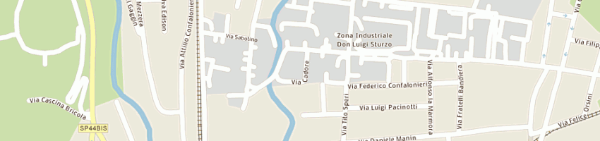 Mappa della impresa mafer di maffeis marco a SEVESO