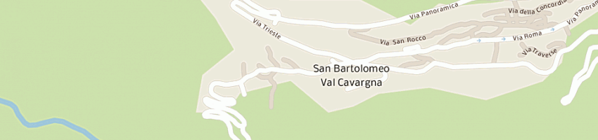 Mappa della impresa pasticceria curti erio a CAVARGNA