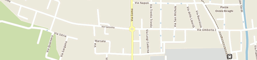 Mappa della impresa carrozzeria varedese snc di ioppolo c e giorri pierino a VAREDO