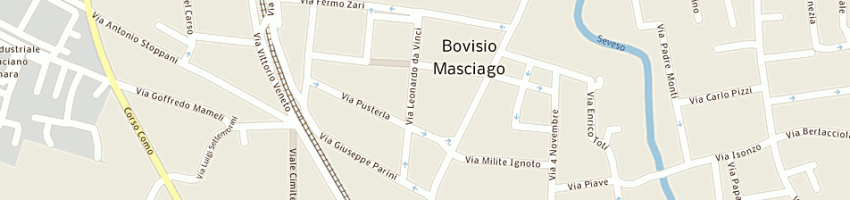 Mappa della impresa scuola materna l marangoni a BOVISIO MASCIAGO