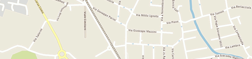 Mappa della impresa reca snc di restelli v e c a BOVISIO MASCIAGO