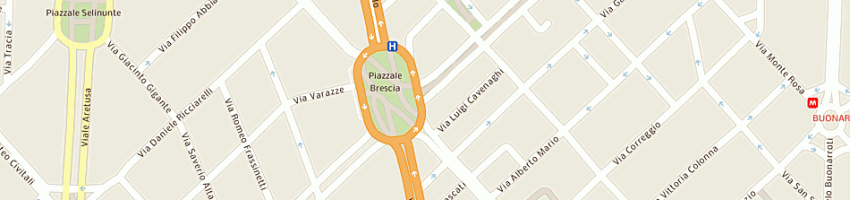 Mappa della impresa mailandia consulting sas di dr ing claudio maitz a MILANO
