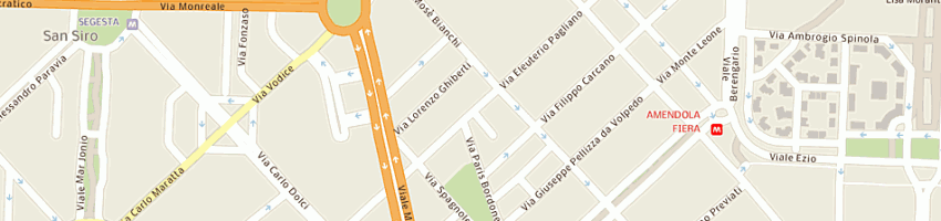 Mappa della impresa moditalia srl a MILANO