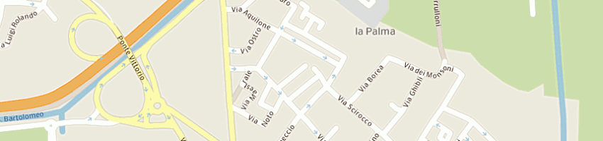 Mappa della impresa soddu giuseppe antonio a CAGLIARI