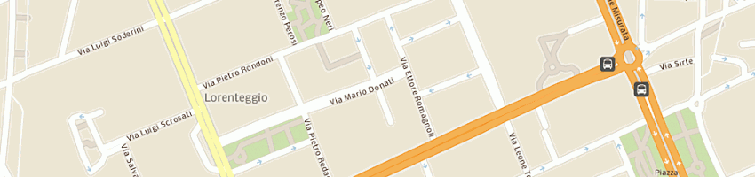 Mappa della impresa iemme-iniziative milanesi srl a MILANO