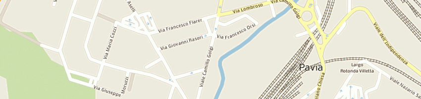 Mappa della impresa fmi snc di caselli fausto e c a PAVIA