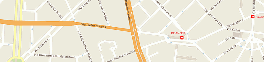 Mappa della impresa vanossi elio a MILANO