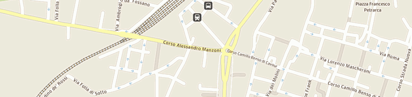 Mappa della impresa baleno stefano a PAVIA