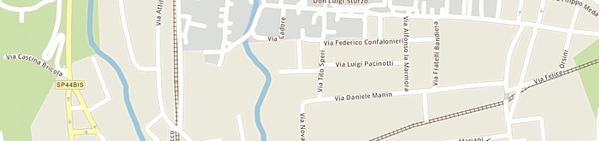 Mappa della impresa dalla pasqua antonio a CESANO MADERNO