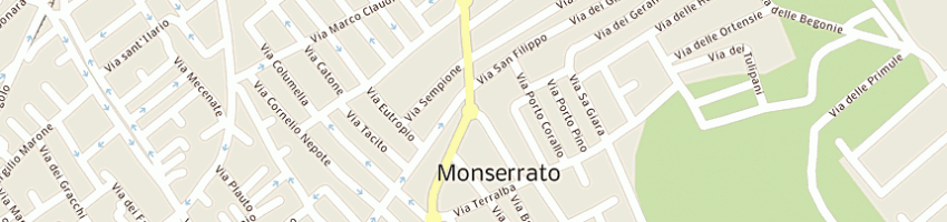 Mappa della impresa agus pierpaolo a MONSERRATO