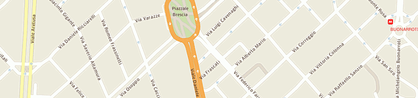 Mappa della impresa itacable data system srl a MILANO
