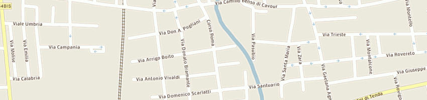 Mappa della impresa schiraldi antonio a CESANO MADERNO