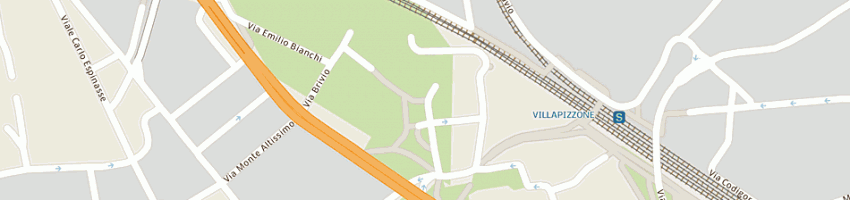Mappa della impresa express snc di scotti aldo e c a MILANO