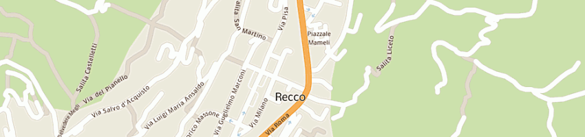 Mappa della impresa maisano domenico a RECCO