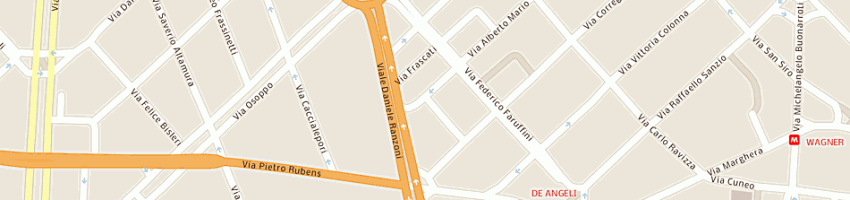 Mappa della impresa tagua srl a MILANO