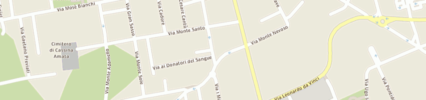 Mappa della impresa ascione srl a MILANO