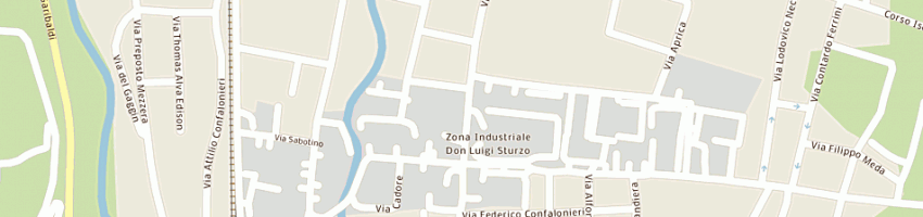Mappa della impresa basilico giuseppe a SEVESO