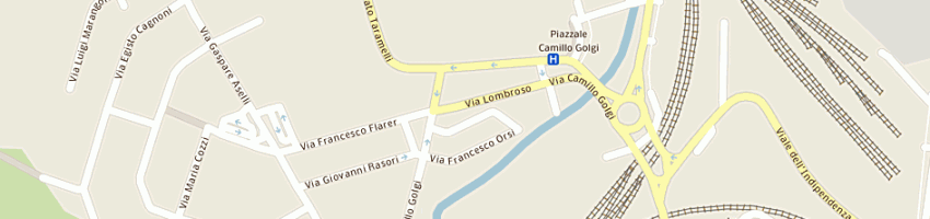 Mappa della impresa bar clachi snc di formigaro e russo a PAVIA