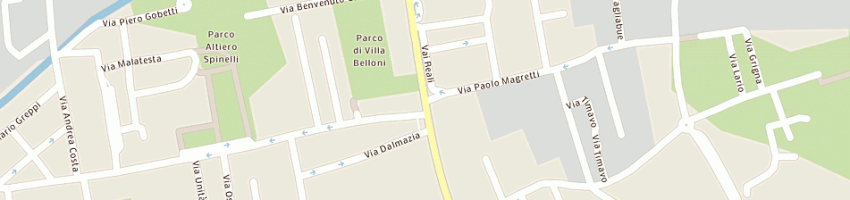 Mappa della impresa mornati ottorino a PADERNO DUGNANO