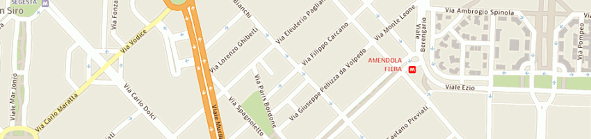 Mappa della impresa studio vincenzi sas di vincenzi alberico e c a MILANO