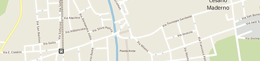 Mappa della impresa nevada srl a CESANO MADERNO