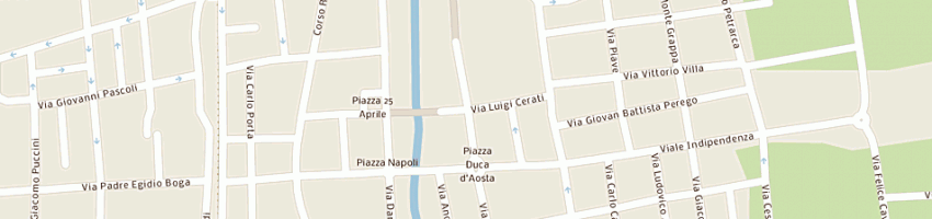 Mappa della impresa mariani daniela a CESANO MADERNO