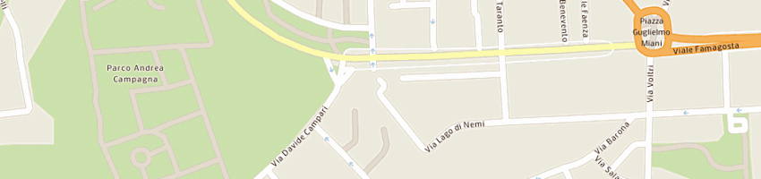 Mappa della impresa eurochimica srl a MILANO