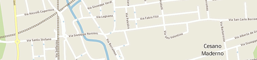 Mappa della impresa multiservice di baldari elisa a CESANO MADERNO