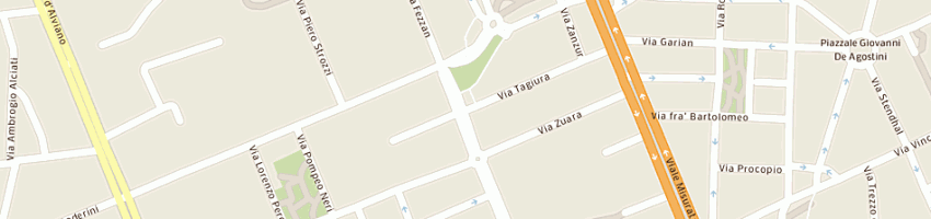 Mappa della impresa centro computer milano spa a MILANO